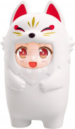 Nendoroid More Kigurumi Face Parts Case for Nendoroid figúrkas White Kitsune 10 cm